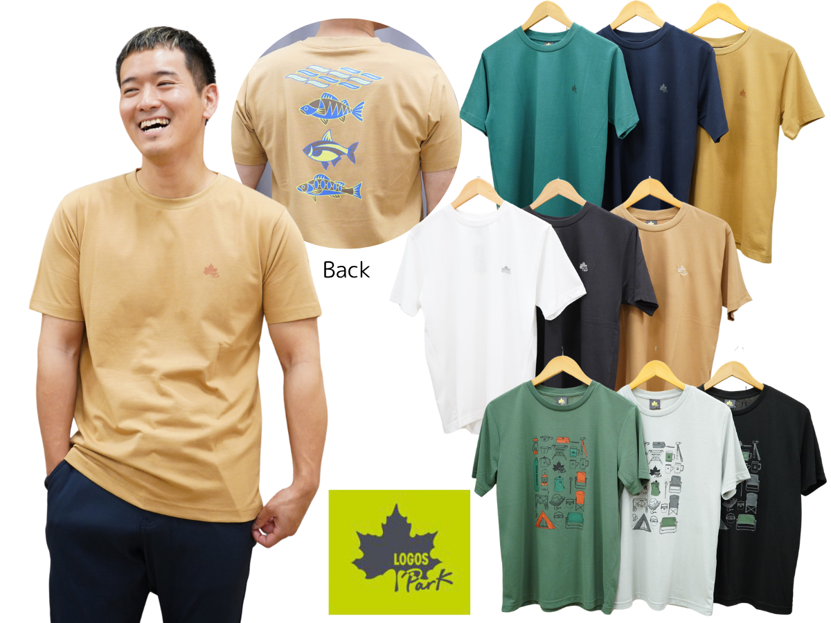 LOGOSパーク メンズTシャツ